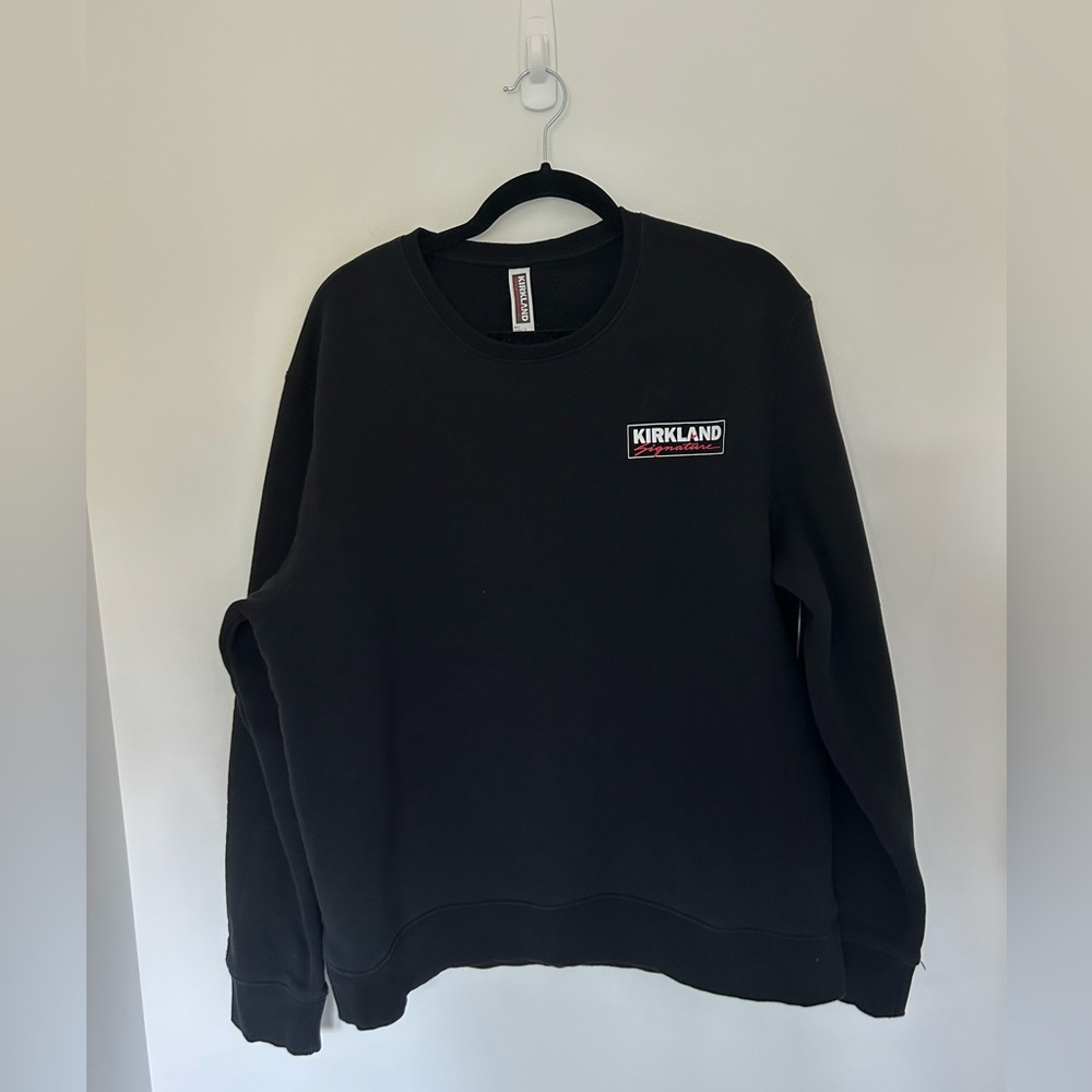 Kirkland signature sweatshirt black